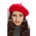 's Girl 100% Wool Warm Winter Baggy Classic French Fluffy Beanie Beret Hat   eb-76255315