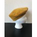 Lot 2 Vintage Velvet Red & Mustard Yellow ’s Hats Beanies Artist Beret MOD  eb-43683274
