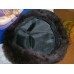 VINTAGE MINK beret hat Dark fur cloche beanie Stunning  eb-82273522