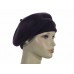 Laulhere French Beret 100% Wool Hat Capucine Eggplant  Made France 7 1/47 3/8    eb-64743981