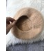 Aris ’s Beret Tan Beige Fluffy Fuzzy Soft Angora Wool Nylon Blend Fall Hat   eb-94245193