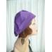 Purple Cotton Jersey Beret  Chemo Hat  eb-88542084