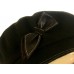 Laulhere French Beret Style 100% Wool Hat Colette Dark Brown FR 7 1/47 3/8    eb-42684848