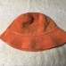 Echo Design Cotton Terry Cloth Beach Bucket Hat Size S/M Orange Summer  eb-99119312