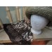 Reduced  Straw Olive Green Bucket Hat with scarf  eb-39094162