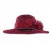 Fashion  Derby Church Floppy Cloche Lace Hat Bucket Formal Bowler Brim  eb-91252516