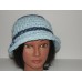  Handmade Crochet Beautiful Warm Chunky Bucket Hat Wool Acrylic Blend BLUE  eb-28185719