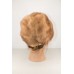 Beautiful 21.5 inches vintage Real Mink Fur brown beige 's Hat C14   eb-96441517