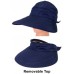  Ladies Summer Framer Large Visor Hat Cap Wide Brim Sun UV Protection  eb-02429532