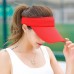 Visor Sun Hat Golf Tennis Beach  Cap Adjustable Sports Plain Colors  eb-14605232