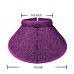  Lady Fashion Large Clip On Visor Wide Brim Sun UV Protection Cap PURPLE 689014884006 eb-27534274