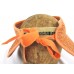 HELEN KAMINSKI Raffia Hat Visor One Size Peach Melon Color Wide Brim  eb-64651453