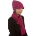 Sakkas s 2piece Cable Knitted Visor Beanie Scarf and Hat Set with Button 5055460115783 eb-76882399