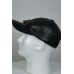 New 100% Genuine Real Lambskin Black Leather Baseball Cap Hat Sports Visor NWT  eb-26474384