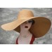 6.7" Wide Brim Straw Easter Kentucky Derby Sun Beach Hats For s A330  eb-74500549