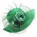 A433 s Wedding Satin Feather Kentucky Derby Church Sun Tea Party Hats  eb-11140094