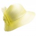 A433 s Wedding Satin Feather Kentucky Derby Church Sun Tea Party Hats  eb-11140094