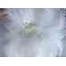 $99.95 Hat 's Ladies' Pillbox Stunning Pheasant White Feathers Size M  eb-69785124