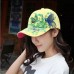 New Summer  Ladies Butterfly Embroider Baseball Cap Adjustable Snapback Cap  eb-09119409