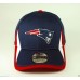 NEW ERA 's New England Patriots Hat 39thirty NFL Training 3930 Blue Red Cap  eb-22857666