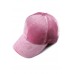 ScarvesMe C.C Ponytail Cap Messy Buns Velvet Baseball Ponycap Cap Hat  eb-24399636