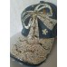 Blue Denin  Bling  Shabby Chic Fashion Gypsy Hat Factory Distressed Cap  eb-78354508