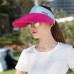  Ladies Large Brim Summer UV Protection Sun Visor Hat Golf Sport Caps  eb-08671118