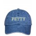 PETTY Embroidered Baseball Cap Many Colors Available   eb-56666124