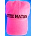 VICTORIA'S SECRET PINK LOGO EMBROIDERED BASEBALL HAT CAP HAIR TIE AMERICANA DOG  eb-44004495