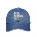 BEST GRANDPA EVER Dad Hat Embroidered Best Grandfather Ever Hats  Many Colors  eb-74354948