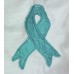 Teal Ribbon White Ovarian Cancer Cap Baseball Hat NWT  eb-20691402