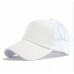Adjustable Summer  Glitter Ponytail Baseball Cap Messy Bun Snapback Hat US  eb-63427774