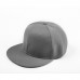 Baseball Cap Plain Blank Snapback Hip Hop Adjustable Fitted Peak Flat Sun Hat US  eb-11627531
