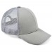  Ponytail Hair Baseball Cap Messy Bun Baseball Summer Sun Hat Snapback Caps  eb-01681222