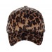 NEW C.C Faux Calf Hair Feel Leopard Print Adjustable Baseball CC Cap Hat  eb-28560207