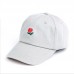 The Hundreds Dad Hat Flower Rose Embroidered Curved Brim Baseball Cap Visor Hat  eb-30541032
