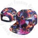 Galaxy Baseball Cap Snapback Hat Hip Hop Adjustable Flat Visor Print     eb-11715992