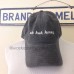 LAST ONE Brandy Melville "Uh Huh Honey" Gray Baseball Cap Hat Adjustable NWT  eb-78546838