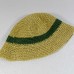 Pair of Floppy Straw Hats Vintage and D&Y 's One Size Fits All Bow Stripe P  eb-94312654