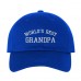 WORLD'S BEST GRANDPA Dad Hat Low Profile Grandfather Baseball Caps  Many Colors  eb-94353654