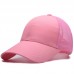 Summer  Glitter High Bun Ponytail Mesh Baseball Cap Messy Adjustable Hat  eb-87943961