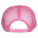 New CTM Translucent Color Brim Baseball Cap with Mesh Back  eb-54105445