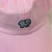 Ivory Ella Pink Baseball Cap Elephant Logo Adjustable 100% Cotton NWT Preppy  eb-97095726