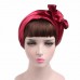's Satin Bow Headscarf Turban Hijab Scarf Soft Sleeping Bonnet Hair Wrap JF  eb-19416374