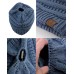 CC Ponytail Beanie Hat Soft Stretch Cable Knit High Bun Ponytail C.C Beanie   eb-21525842