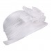 s Elegant Bowler Bucket Church Cloche Kentucky Derby  Wedding Hats A267  eb-71431061