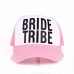 new BRIDE TRIBE Print Mesh  Wedding Baseball Cap Party Hat Brand Bachelor C  eb-17930379