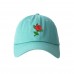 RED ROSE STEM Dad Hat Embroidered Rose Baseball Cap Hat  Many Colors Available   eb-78856974