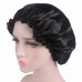 Silk Feel Night Sleep Cap Hair Bonnet Hat Head Cover Wide Band Adjust Elastic  eb-18521876